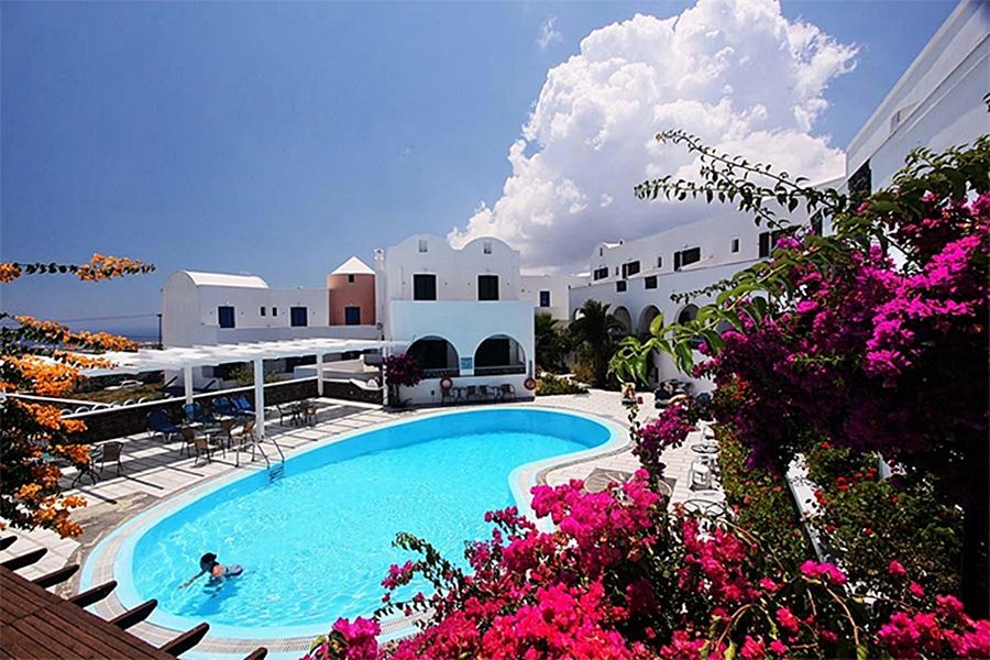 New Haroula Hotel Fira  Exterior foto